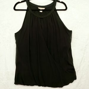 Banana Republic Halter Style Sleeveless, Keyhole front slit